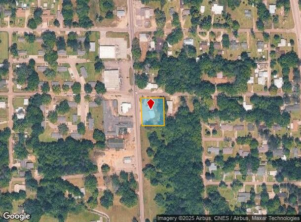 1308 S Columbia St, Bogalusa, LA Parcel Map