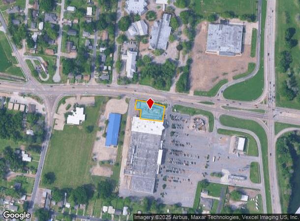  231 W Willow St, Lafayette, LA Parcel Map