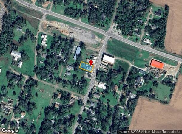 122 Bridge St, Glen Flora, TX Parcel Map