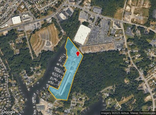 114 Carroll Island Rd, Middle River, MD Parcel Map