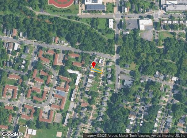  341 54Th St Ne, Washington, DC Parcel Map