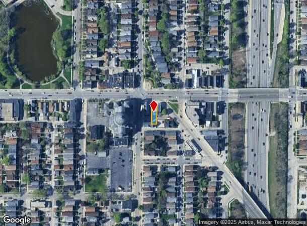  569 W Lincoln Ave, Milwaukee, WI Parcel Map