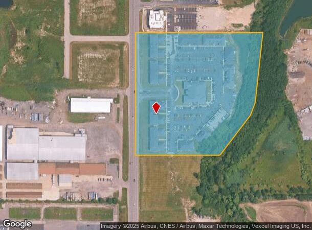 11055 Broadway, Crown Point, IN Parcel Map