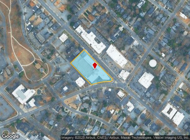 1924 E 7Th St, Charlotte, NC Parcel Map