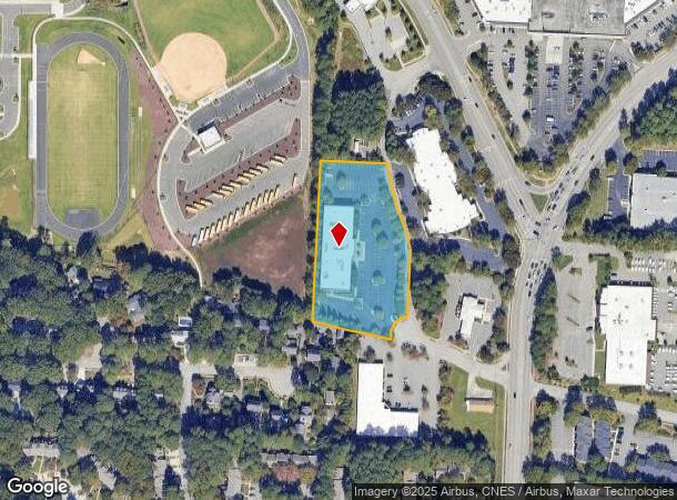  701 Exposition Pl, Raleigh, NC Parcel Map