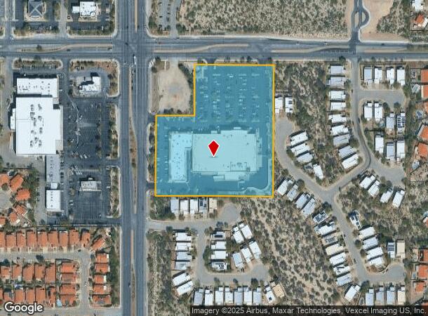 105 S Houghton Rd, Tucson, AZ Parcel Map