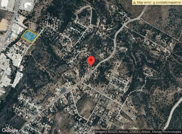  569 W Oak Ridge Dr, Marble Falls, TX Parcel Map