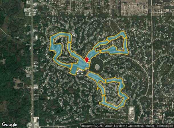  1 Douglas St, Homosassa, FL Parcel Map