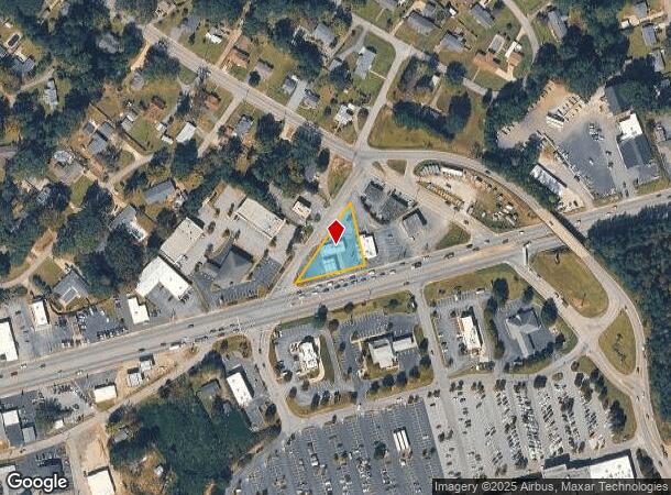  6534 Calhoun Memorial Hwy, Easley, SC Parcel Map