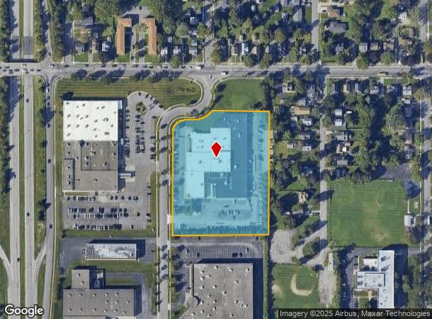 50 Holleder Pkwy, Rochester, NY Parcel Map