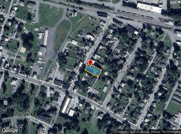 12 N Carroll St, Thurmont, MD Parcel Map