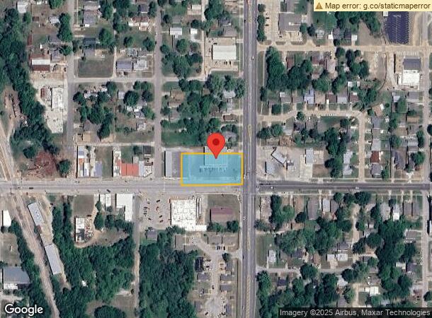  830 E Main St, Shawnee, OK Parcel Map