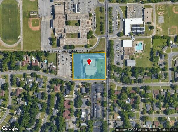  2849 Crawford St, Montgomery, AL Parcel Map