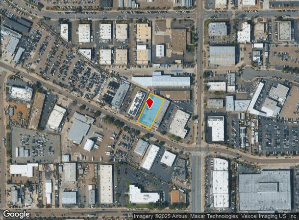 8112 Engineer Rd, San Diego, CA Parcel Map