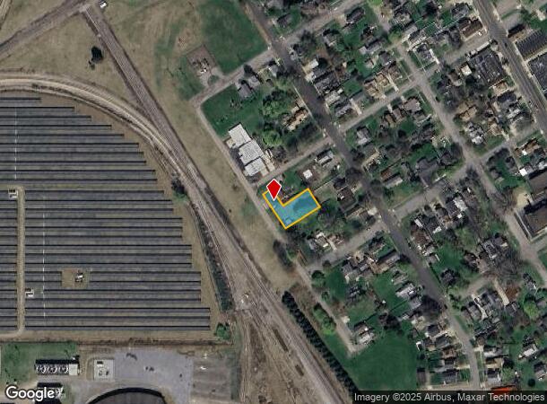 1114 Vine St, Olean, NY Parcel Map