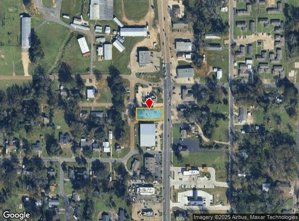 517 N Pine St, Deridder, LA Parcel Map