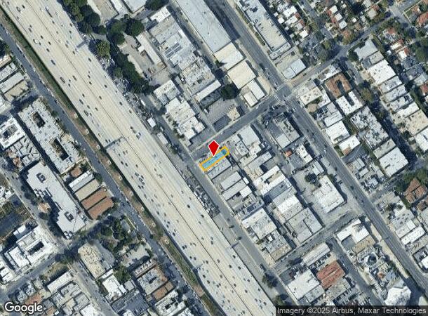 2000 0000 Ave, Los Angeles, CA Parcel Map