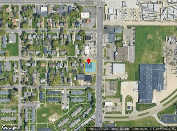  1244 S Arlington St, Akron, OH Parcel Map