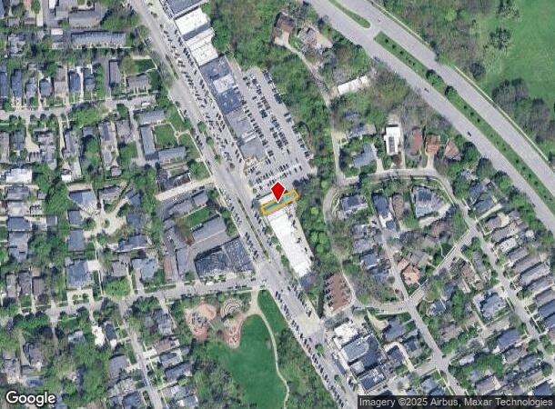 580 N Old Woodward Ave, Birmingham, MI Parcel Map