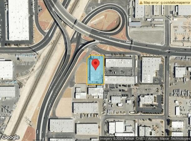  3625 W Harmon Ave, Las Vegas, NV Parcel Map