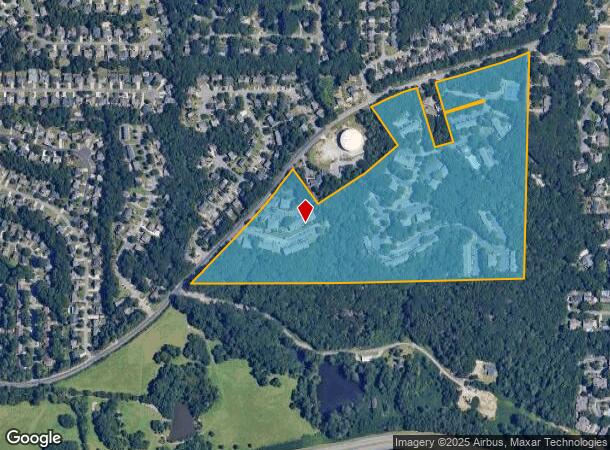 1650 Barnes Mill Rd, Marietta, GA Parcel Map