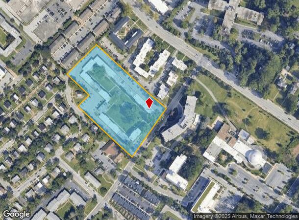 3612 Fords Ln, Baltimore, MD Parcel Map