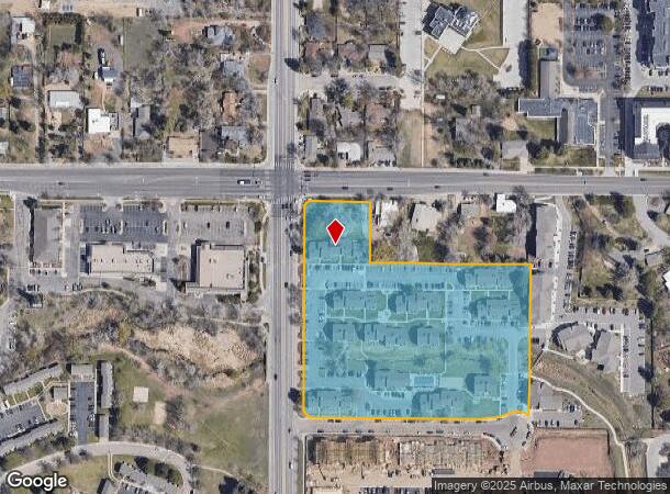  1050 Hobbit St, Fort Collins, CO Parcel Map