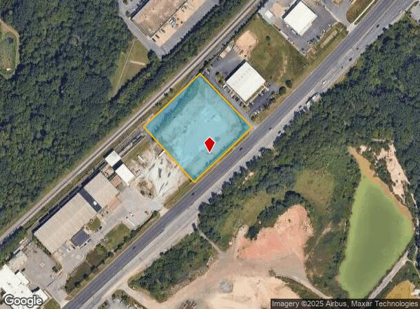 9310 Pulaski Hwy, Middle River, MD Parcel Map