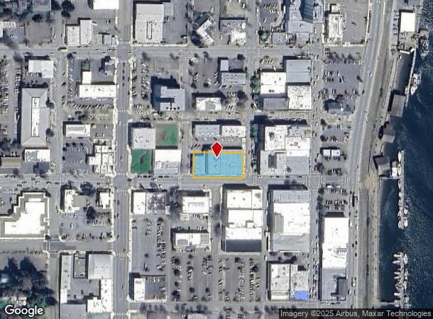 187 S 2Nd St, Coos Bay, OR Parcel Map