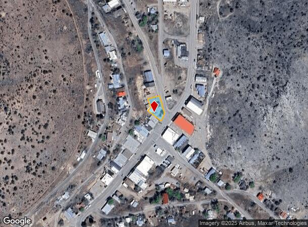 633 Main St, Pioche, NV Parcel Map