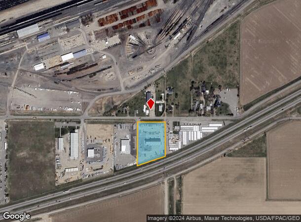  1410 E Railroad St, Laurel, MT Parcel Map