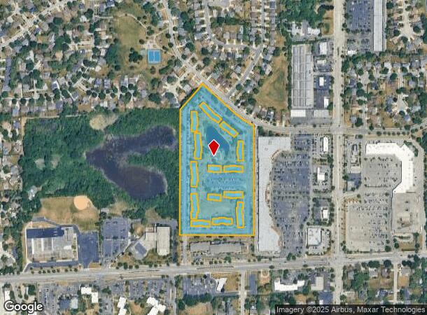  150 Oliver Ct, Schaumburg, IL Parcel Map