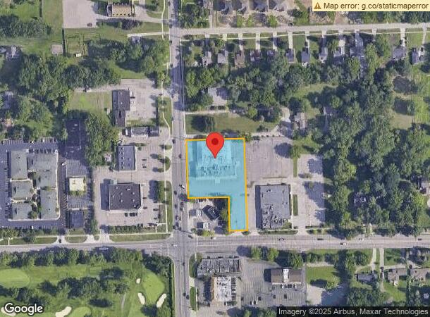  21900 W 9 Mile Rd, Southfield, MI Parcel Map