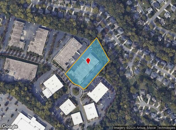  9825 Northcross Center Ct, Huntersville, NC Parcel Map