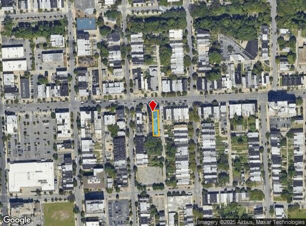 213 E 25Th St, Baltimore, MD Parcel Map