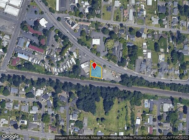  740 E St, Washougal, WA Parcel Map