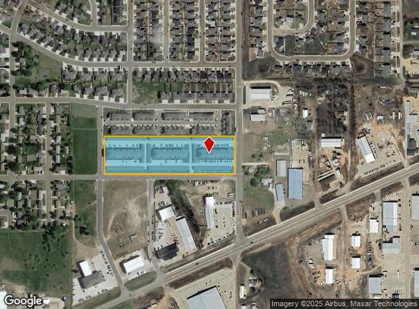  1541 Carroll St, Dickinson, ND Parcel Map