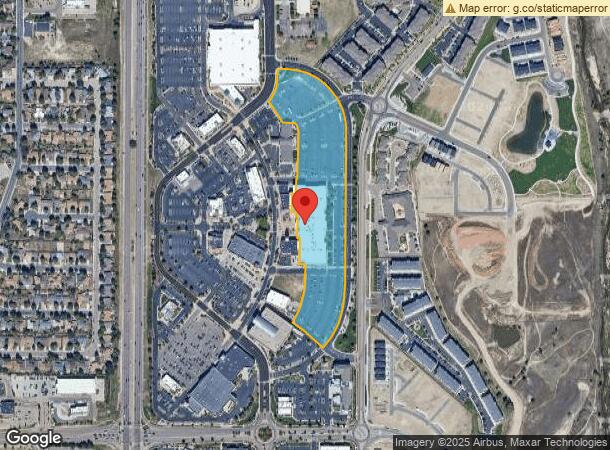  3305 Cinema Pt, Colorado Springs, CO Parcel Map