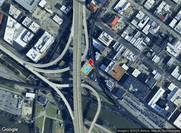  1545 E Cary St, Richmond, VA Parcel Map