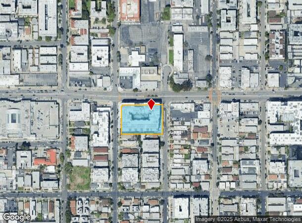  3170 W Olympic Blvd, Los Angeles, CA Parcel Map