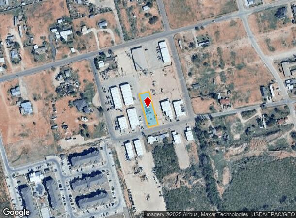  1506 W Montgomery Ave, Midland, TX Parcel Map