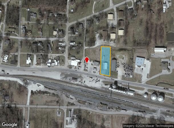  807 E Broadway St, Brunswick, MO Parcel Map