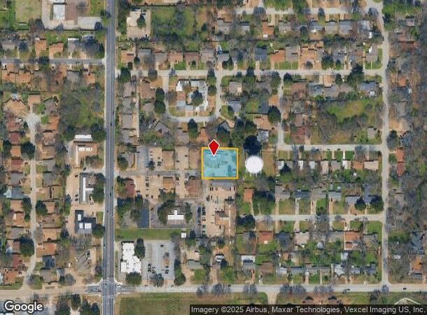 729 N Fielder Rd, Arlington, TX Parcel Map