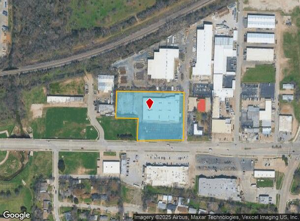  1515 E Abram St, Arlington, TX Parcel Map