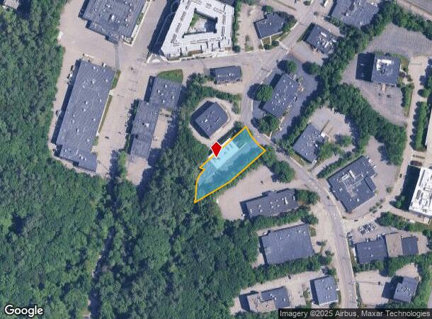  320 Bear Hill Rd, Waltham, MA Parcel Map