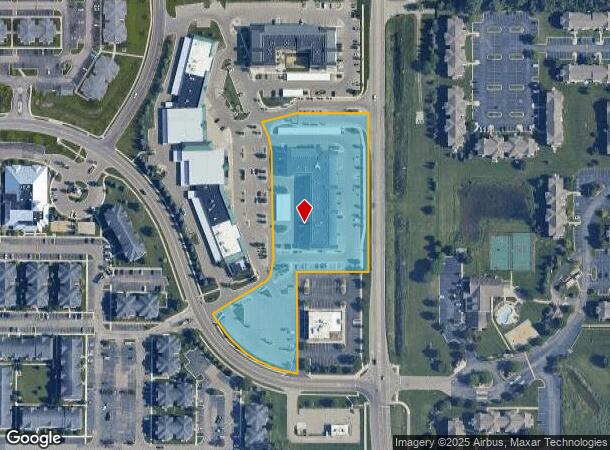 16820 Chandler Rd, East Lansing, MI Parcel Map