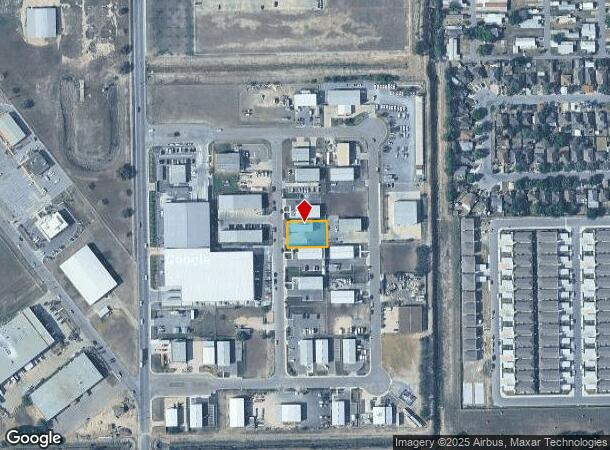  1502 Industrial Dr, Weslaco, TX Parcel Map