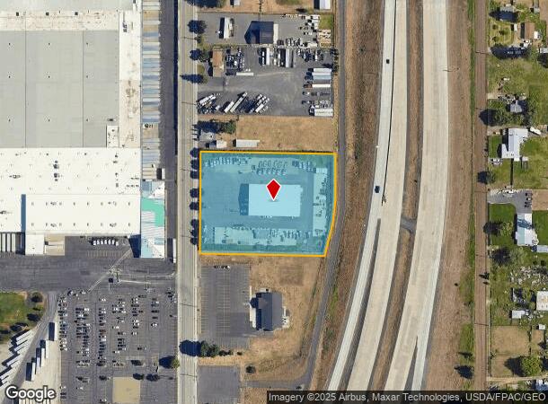  7610 N Freya St, Spokane, WA Parcel Map