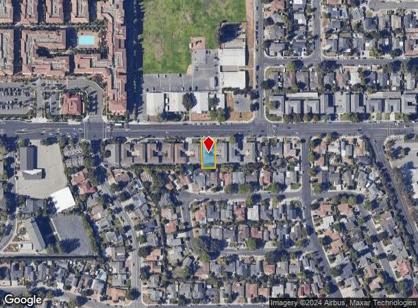  3450 Monroe St, Santa Clara, CA Parcel Map