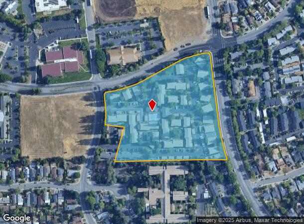 1459 E Lassen Ave, Chico, CA Parcel Map